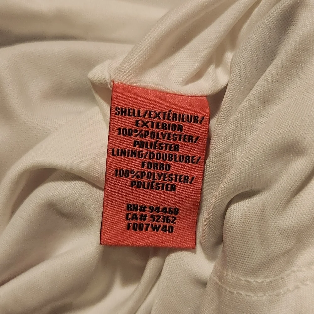 Betsey Johnson Black and Pink Floral Faux Wrap Maxi Dress - Picture 6 of 9